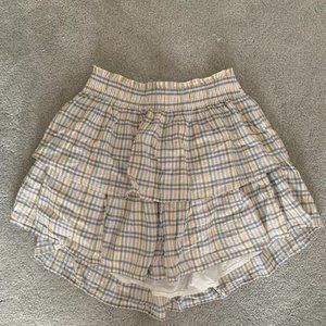 aerie Plaid Skirt (Women's S)